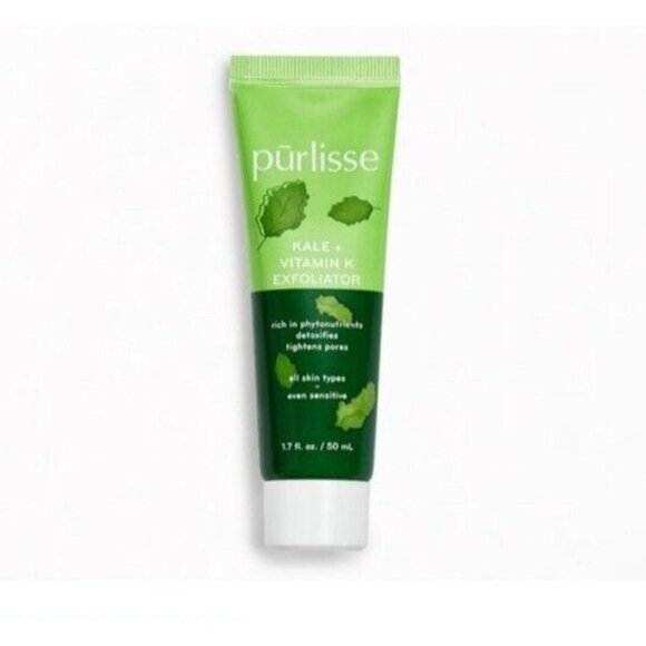 NWT PURLISSE BEAUTY Kale + Vitamin Exfoliating Face Polish - Picture 2 of 2